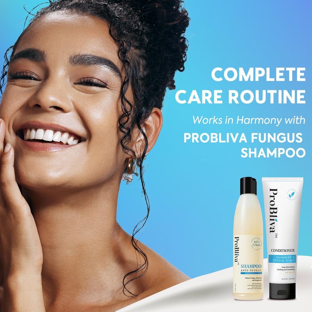 ProBliva hair smooth finish shows softer, more manageable strands.