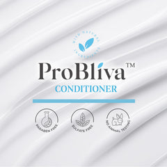 ProBliva Macadamia Oil ingredient enhances softness and manageability.