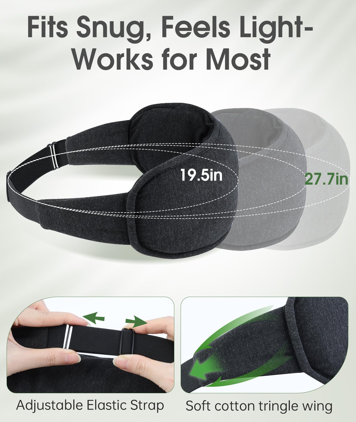 Removable algae-cover of ProCIV mask supports long-term hygiene