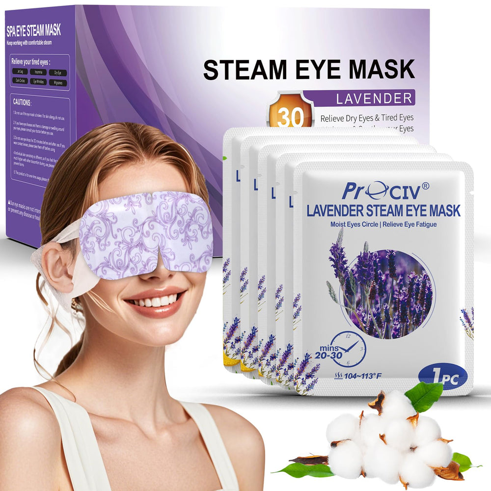 ProCIV travel-friendly eye mask pack is easy to carry.
