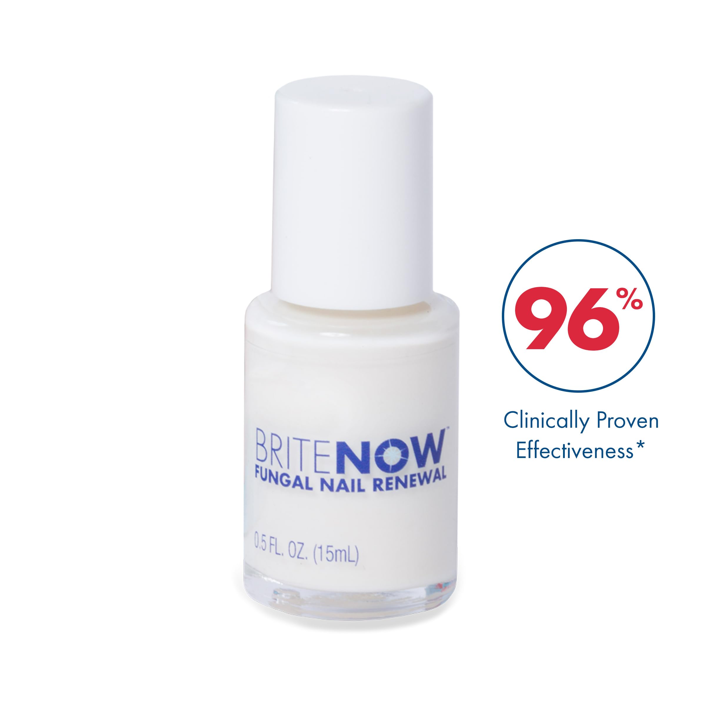 ProClearz Brite Now Nail Treatment smooths the nail surface for a refined look.