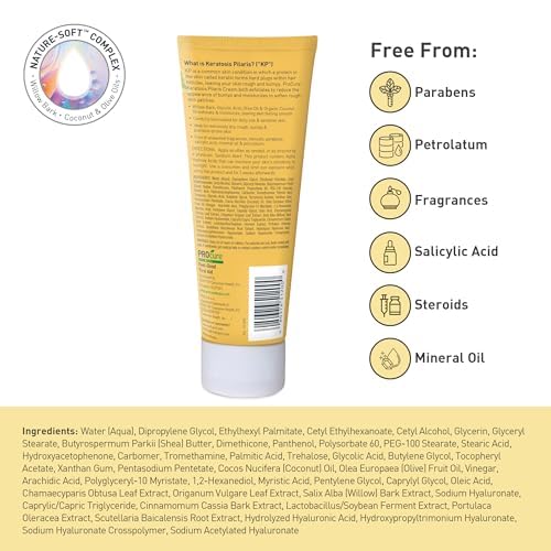 PROCURE KP Cream label close-up shows fragrance-free formula
