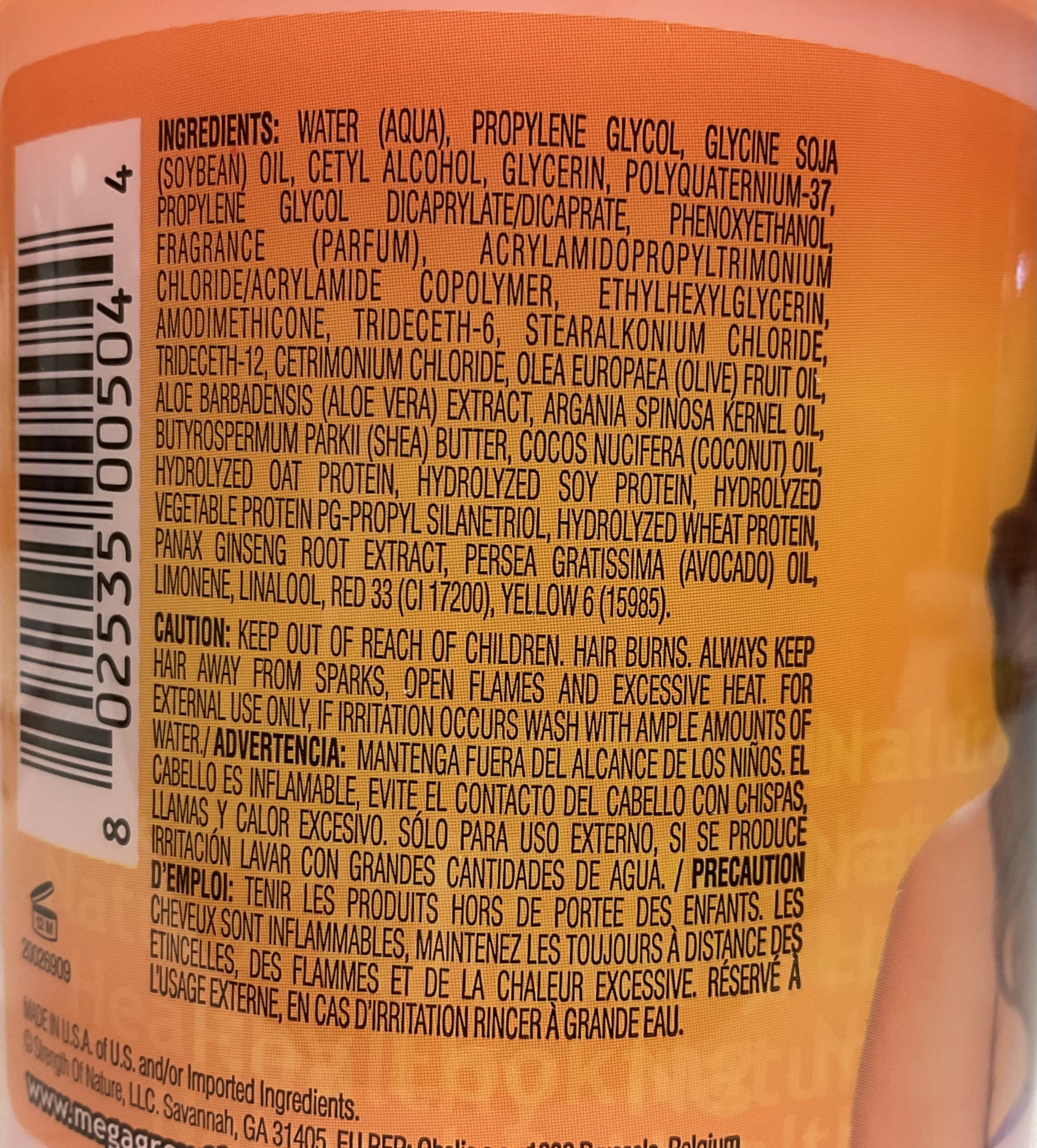 Profectiv Mega Growth Break Free Leave-In packshot highlighting the four-pack value