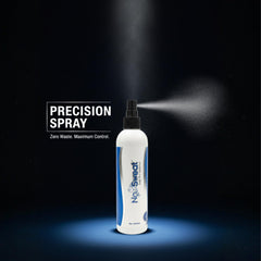No Sweat is applied to the scalp to prep before bonding adhesive.
