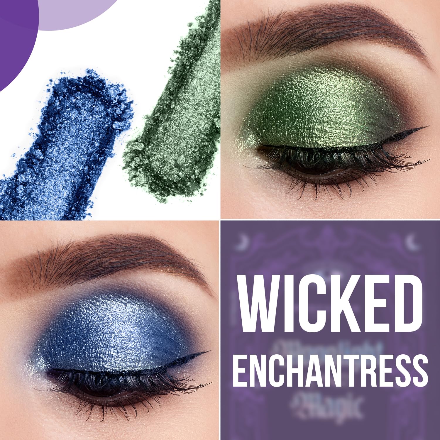 Moonlight Magic features 35 gothic-inspired shades for versatile eye makeup.