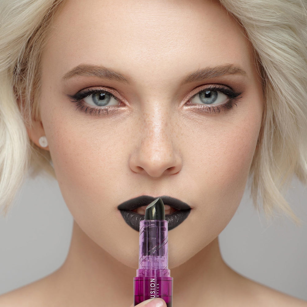 Creamy glide of Sea Witch Lip Envy delivers even color across lips.