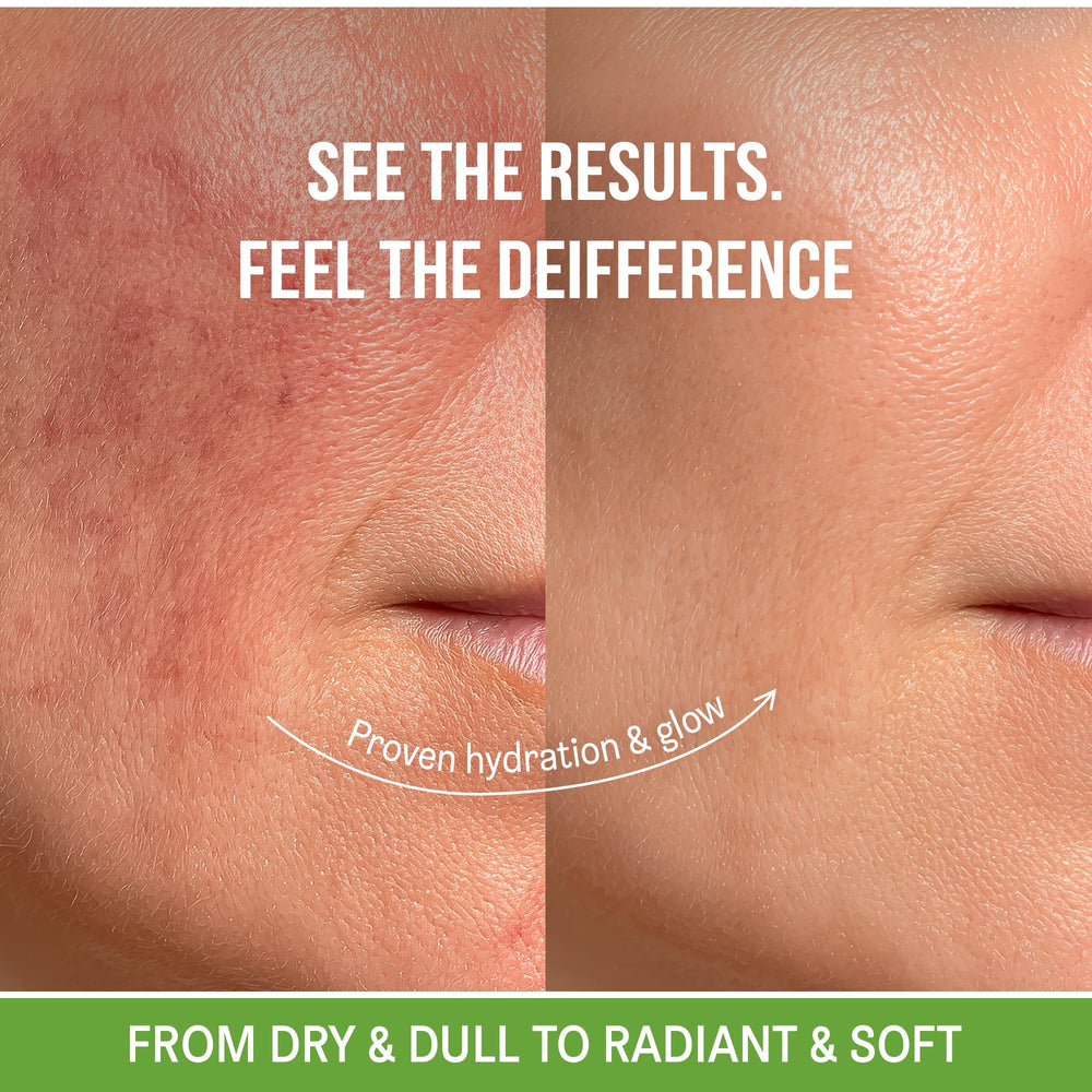 PROJECT 701 liposomal hyaluronic acid application closeup showing deep hydration.