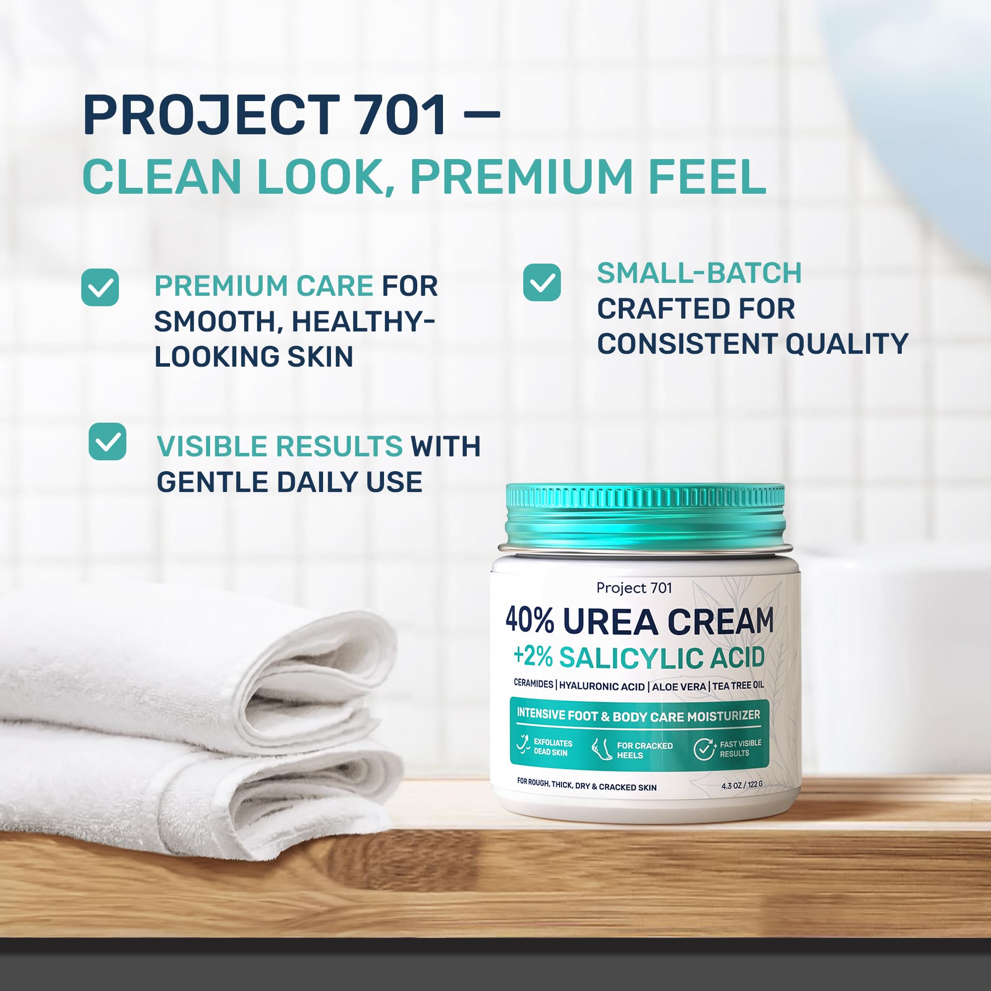 PROJECT 701 Urea Cream senior use scenario for aging skin