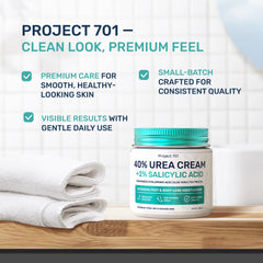 PROJECT 701 Urea Cream senior use scenario for aging skin