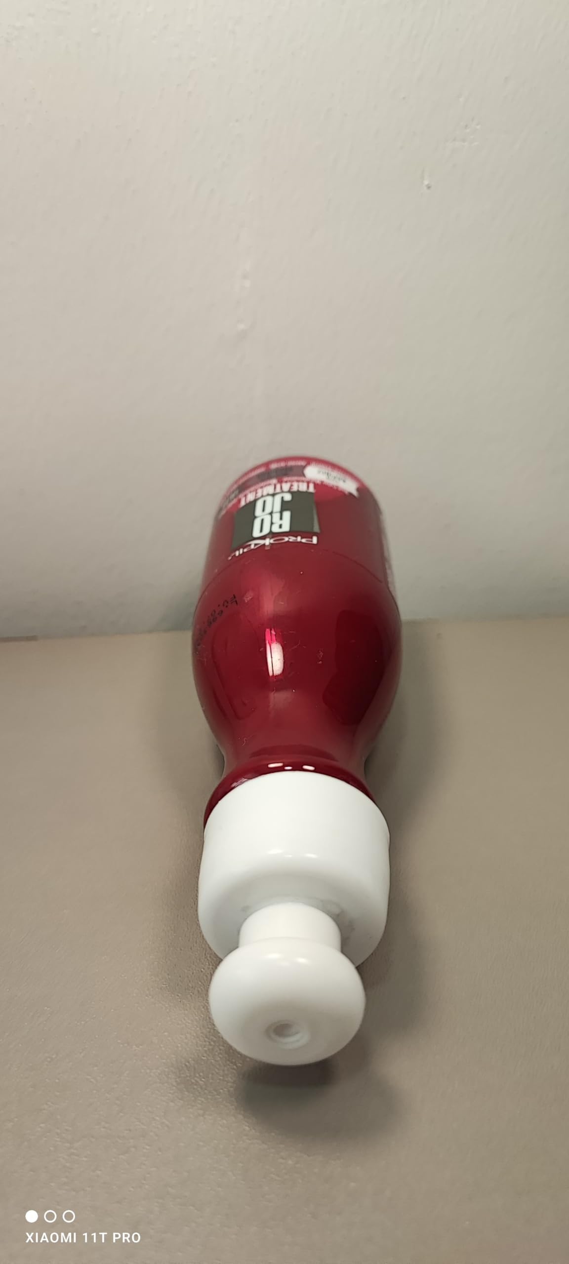 Prokpil color maintenance for ginger hair keeps red tones even.