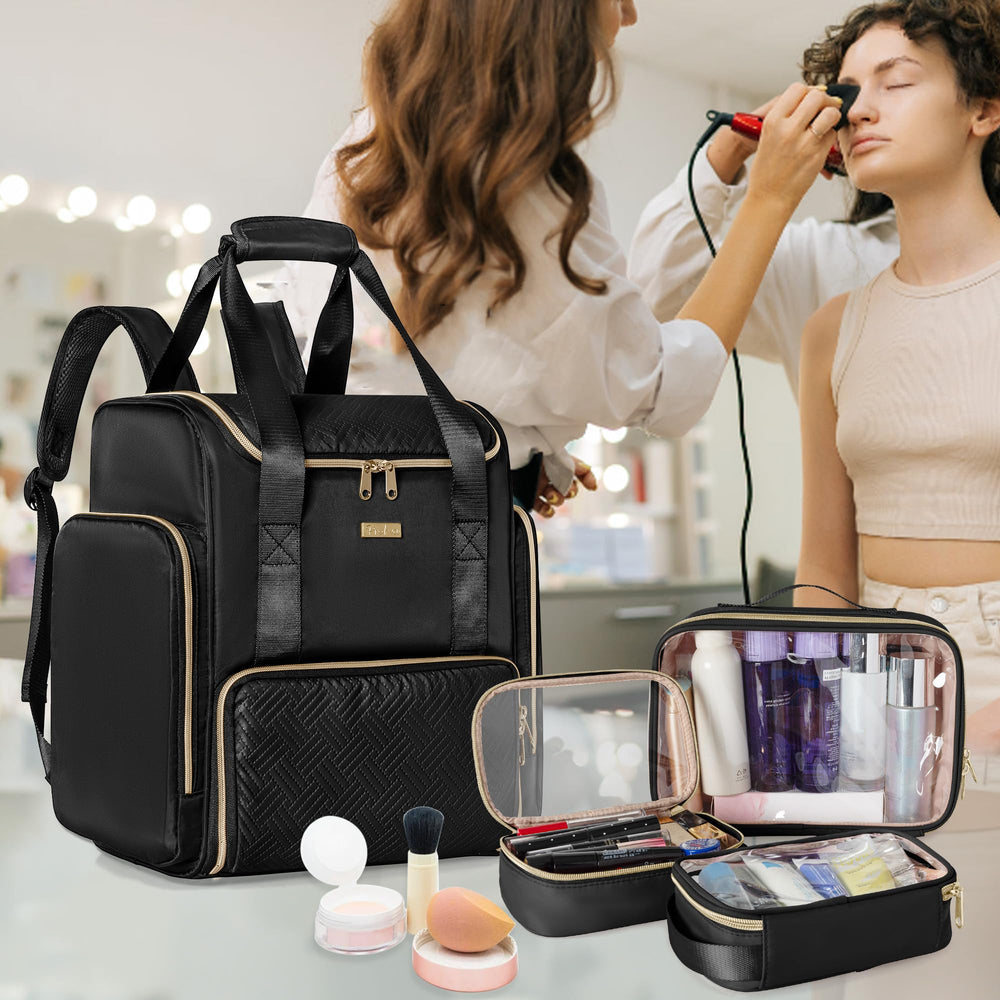 Prokva black patent design adds professional style