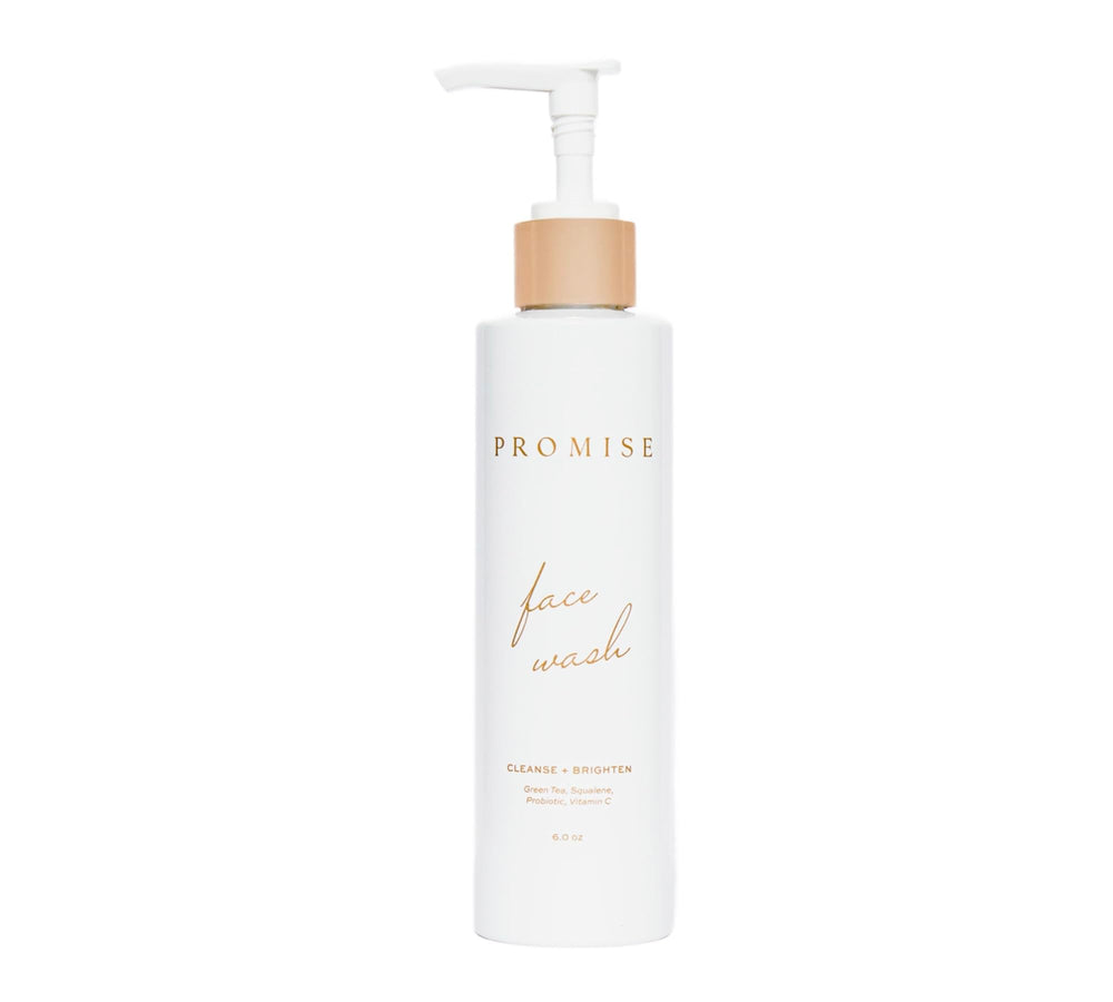 Promise Hydrating Face Wash bottle with pump for effortless daily cleanup and refreshed skin