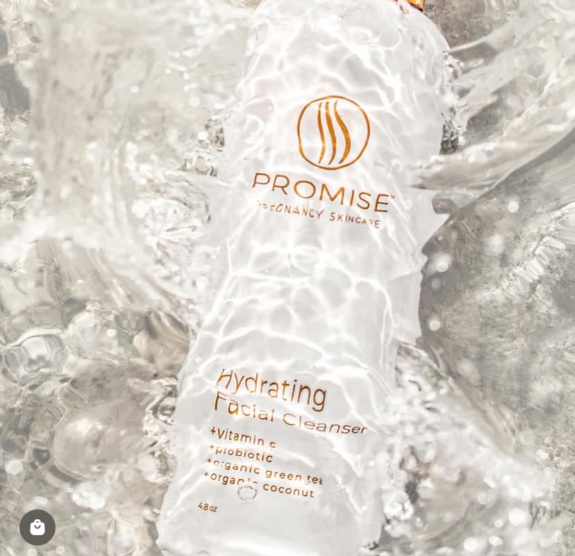 Promise Hydrating Face Wash with vitamin C and green tea for a bright, clean feel