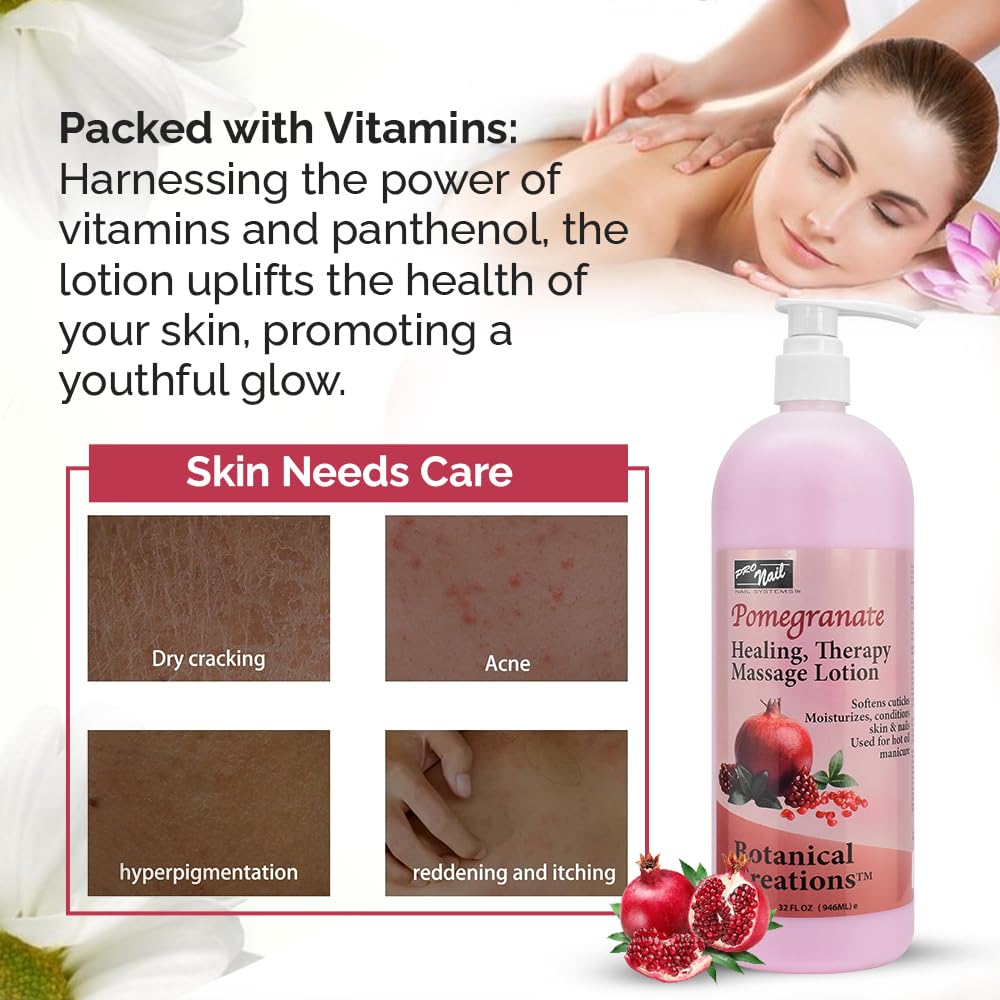 Close-up of natural oils and vitamins in PRO NAIL Healing Therapy Lotion