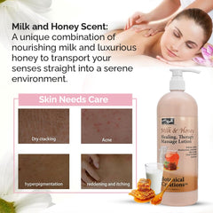 PRO NAIL Healing Therapy Massage Lotion hands and feet hydration for daily use.