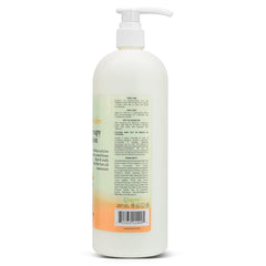 PRO NAIL Healing Therapy Lotion being poured for warm aromatherapeutic massage