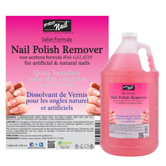 PRO NAIL Non-Acetone Remover label signals professional, efficient polish removal.