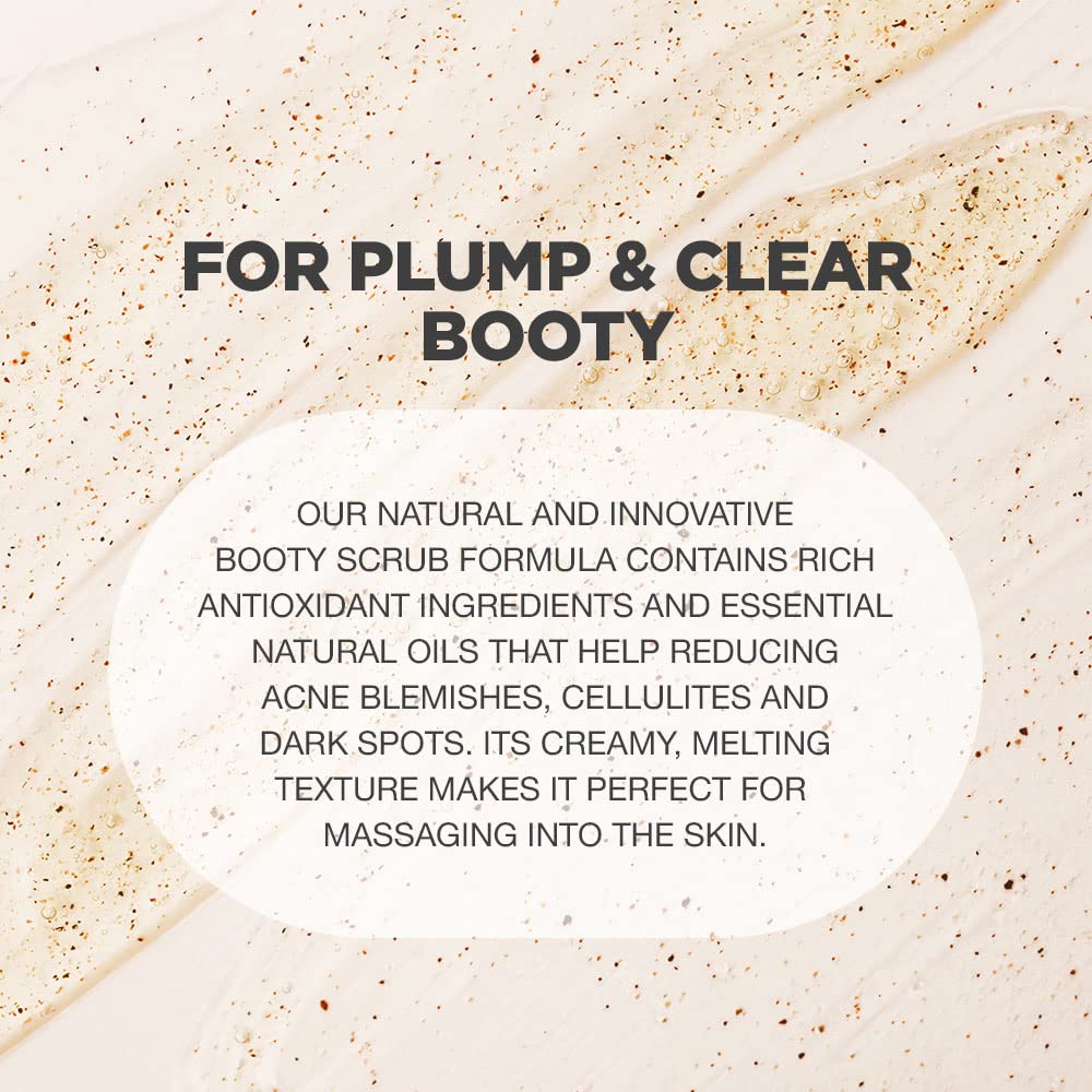 PROOT Butt Scrub Wash rinse action—easy rinse that leaves no heaviness.