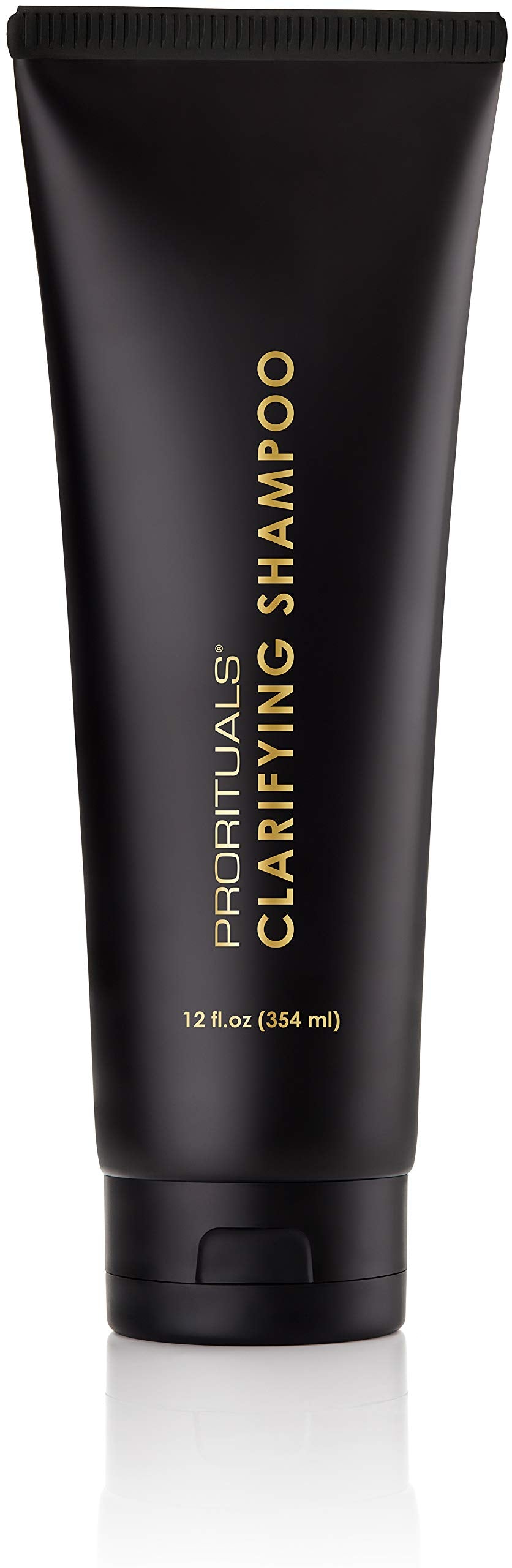 Prorituals Clarifying Shampoo deep cleansing for refreshed, buildup-free hair.