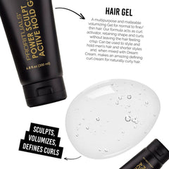 Prorituals Power Sculpt Active Hold jar reveals convenient packaging and easy rinse-out.