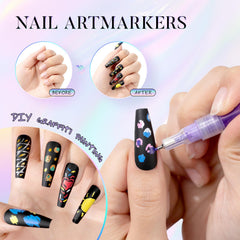 Non-toxic, kid-friendly ink with easy-grip design for safe creativity.