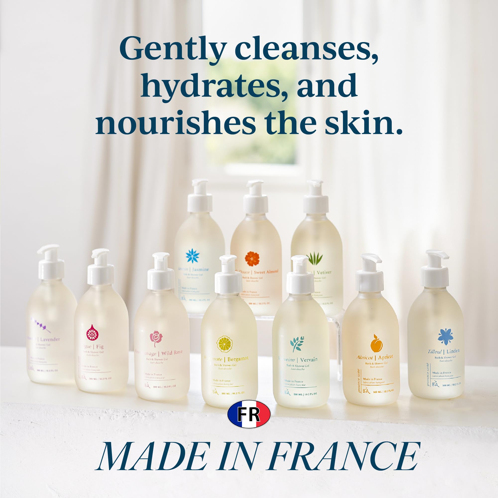 Provence Sante Provence-inspired scene, jasmine aroma enhances ritual.