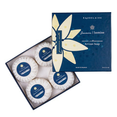 Provence Sante Jasmine cleansing bar gift box enhances daily hand care with luxurious fragrance.