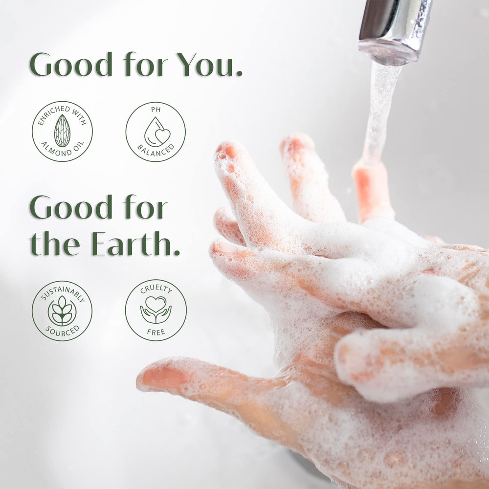 Provence Sante glycerin formula helps keep hands hydrated.