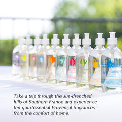 Provence Sante vetiver scent evokes earthy, calming notes.