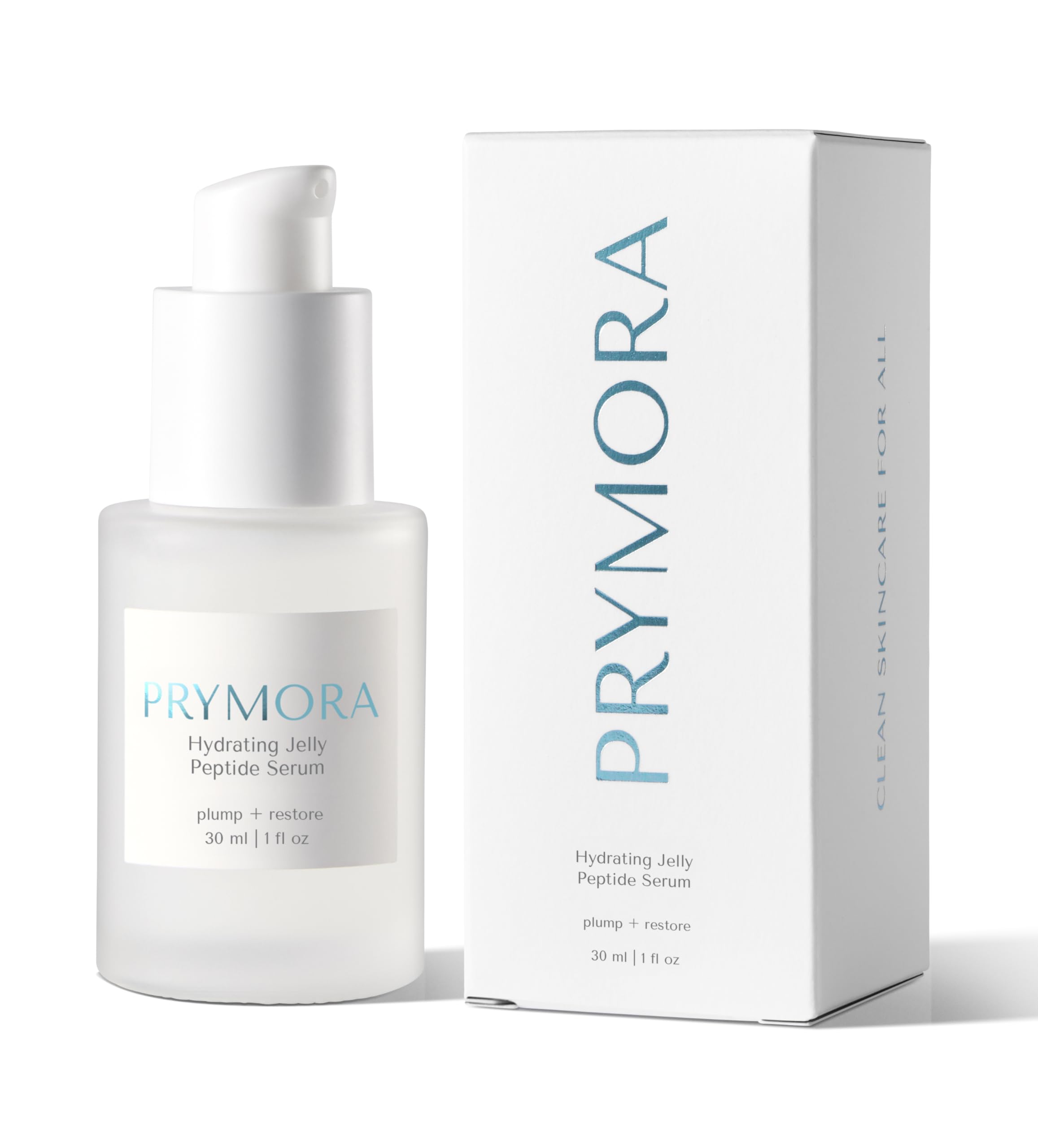 PRYMORA Hydrating Jelly Serum bottle closeup for a hydrated glow