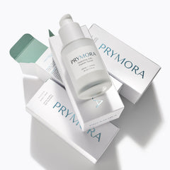 PRYMORA Hydrating Jelly Serum fragrance-free packaging promoting sensitivity-friendly skincare