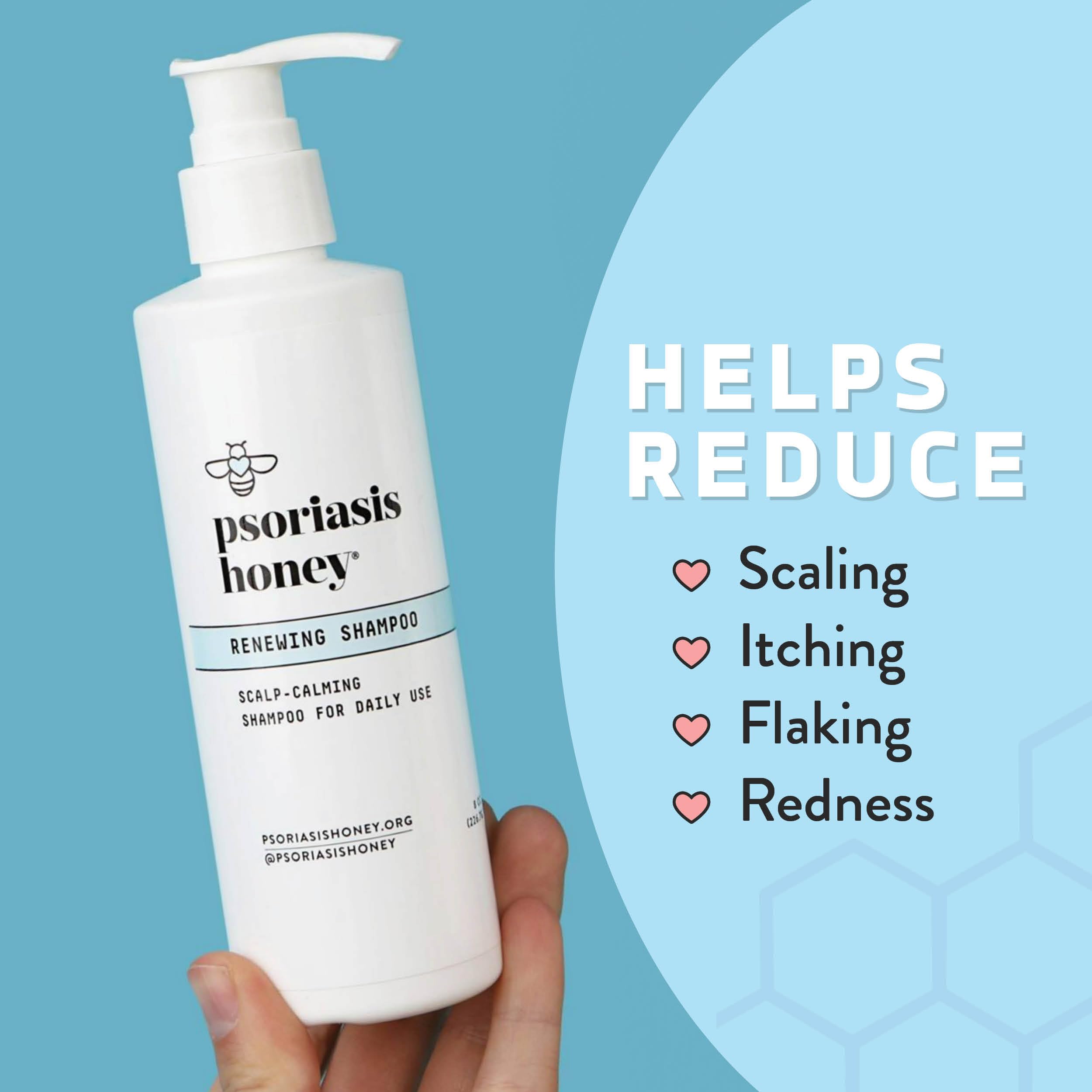Oat extract soothes irritated scalp during gentle cleansing by PSORIASIS HONEY