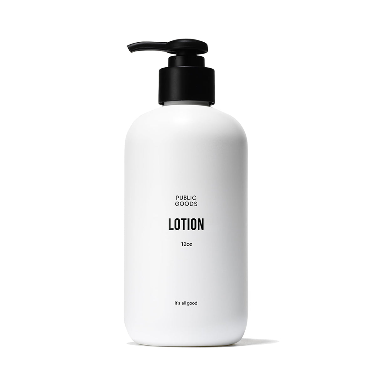 Public Goods Body Lotion bottle front view for daily moisturizing