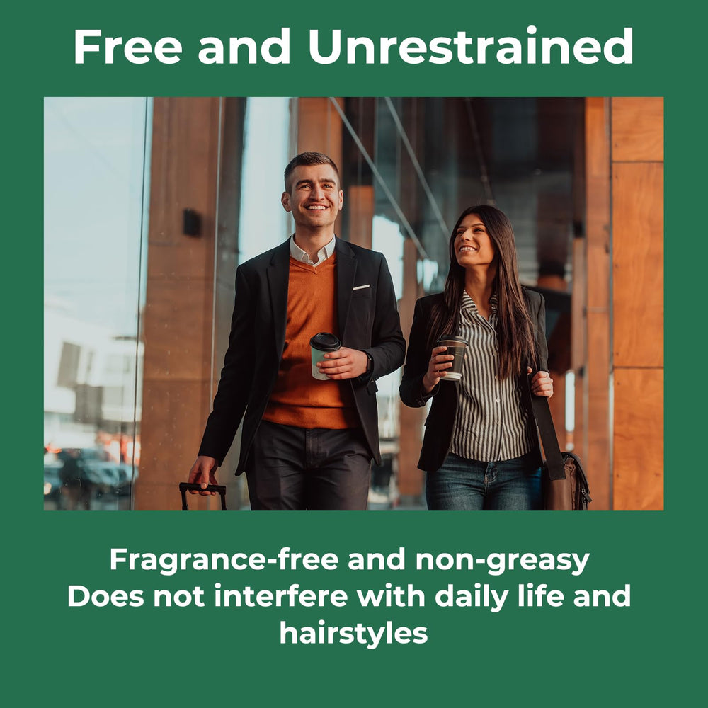 Pugbey odorless spray supports convenient daily hair growth sessions.