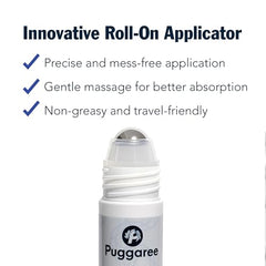 Puggaree rosemary serum promotes potential growth with extended anagen phase visualization.