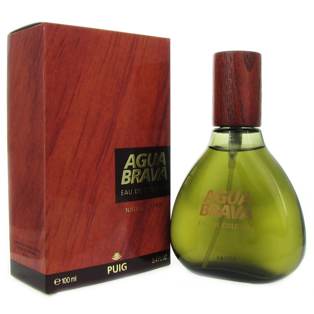 Puig Agua Brava bottle, classic aromatic fragrance for daily wear with long-lasting freshness.
