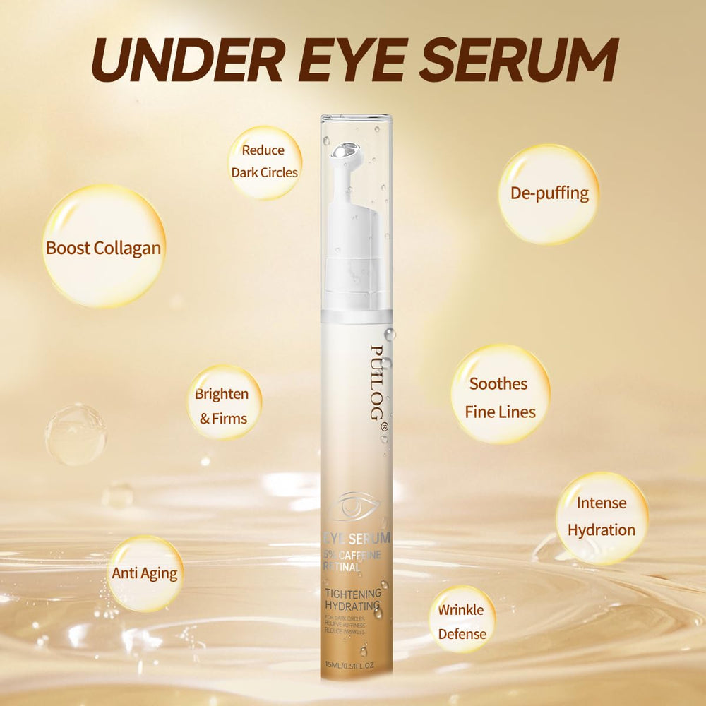 PUILOG 360deg cryo-metal roller cools the eye area and boosts absorption.