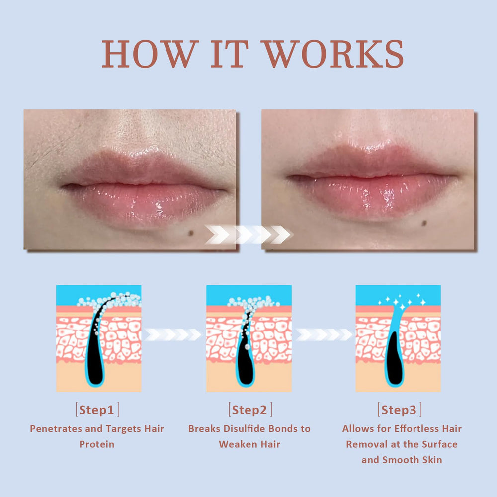 PUILOG hyaluronic acid Aloe Vera cream provides soothing hydration during removal.