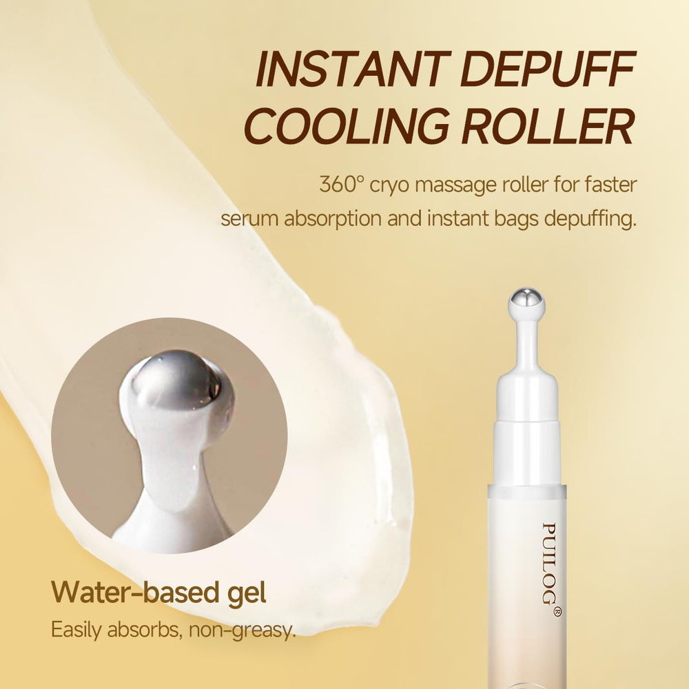PUILOG Panax Ginseng and Aloe formula provides lasting hydration beneath the eyes.