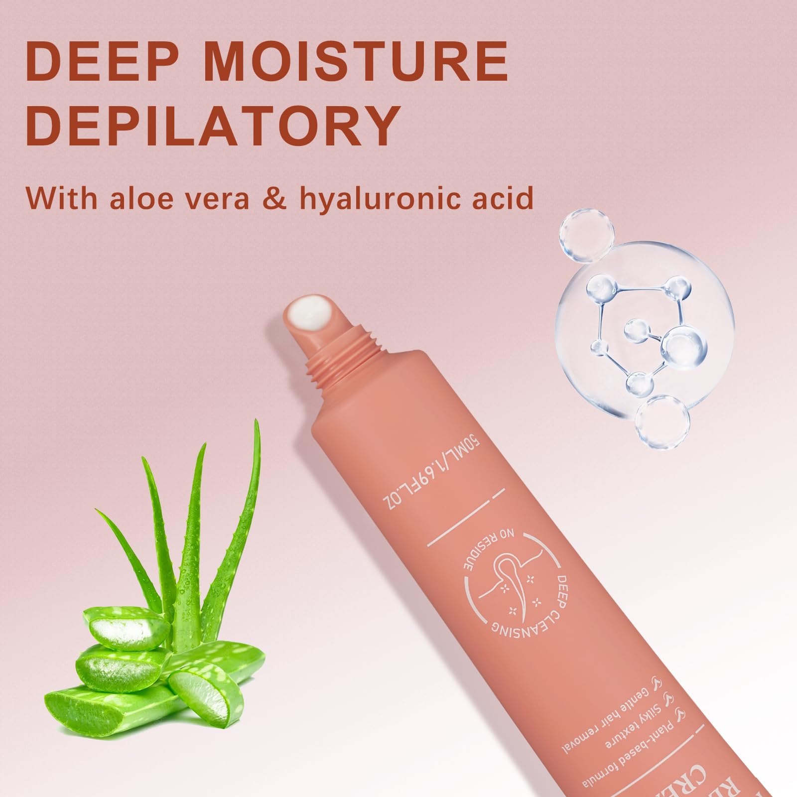 Witch hazel ferment helps slow regrowth and soothe skin