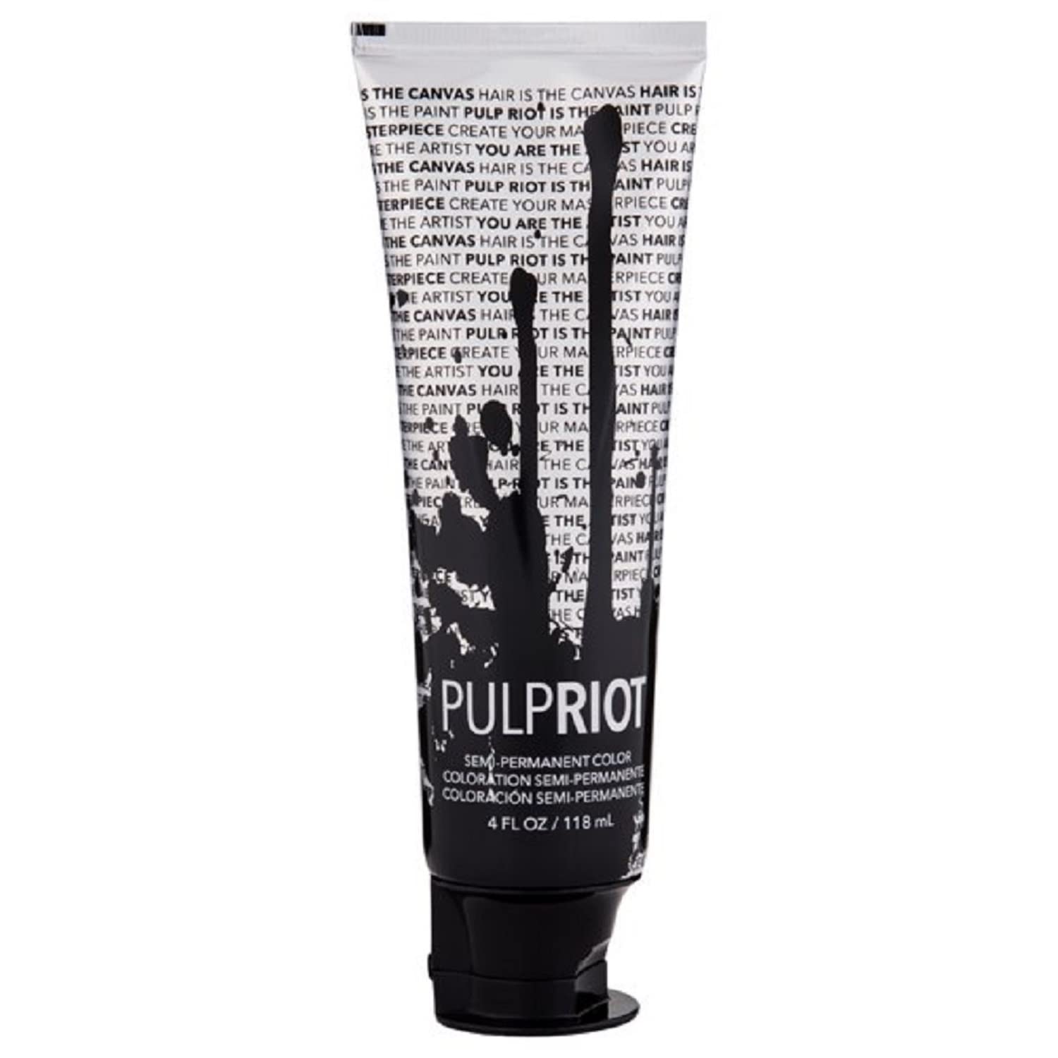 Pulp Riot Cosmic Daze bottle back; conditioner-based formula helps smooth and condition hair