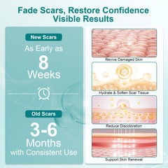 Pumkot Scar Cream applied to acne scar area.