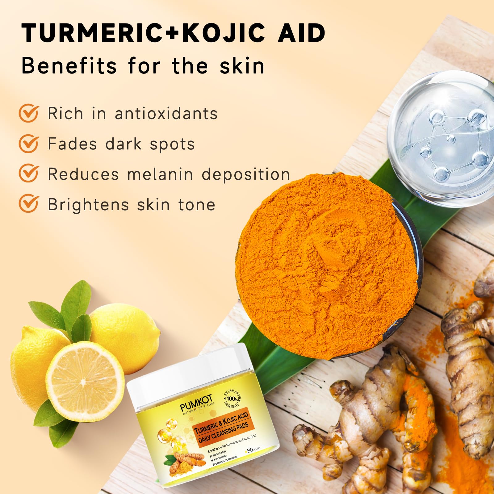 Pads featuring olive oil for skin comfort and hydration.