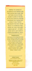 Pumpkin Ultra Moisturizing Hand Cream texture closeup highlights creamy hydration.