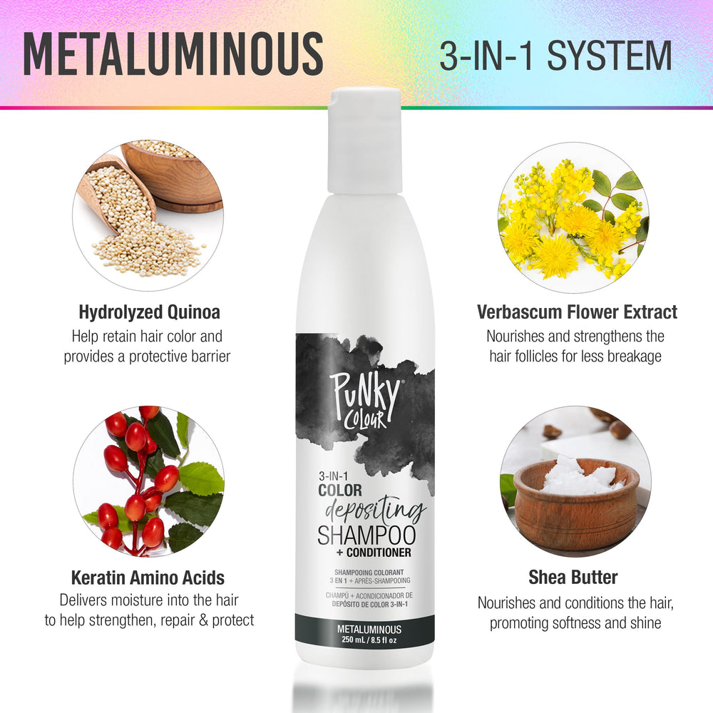 Punky Colour 3-in-1 closeup highlights shine and moisture.