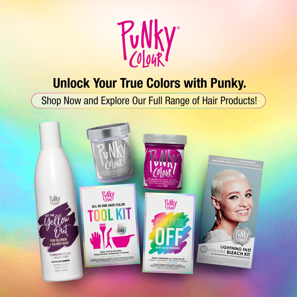 Punky Colour 3-in-1 Yellow Out after-use hair feels soft and vibrant