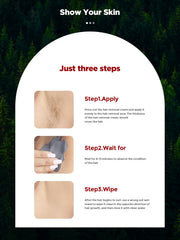 PUPUPE finished skin showing smooth results and comfort.