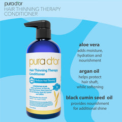 PURA D'OR color-safe packaging emphasizes sulfate-free, paraben-free hair care