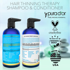 PURA D'OR Conditioner being applied for detangling and smoother hair