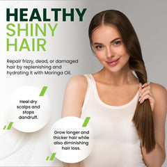 PURA VIDA MORINGA oil is organic and third-party tested